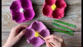 10 ציורים יצירה אביביות תוצרת בית לצעירים 4 חוגגים את האביב: מלאכת יד לחידוש הטבע