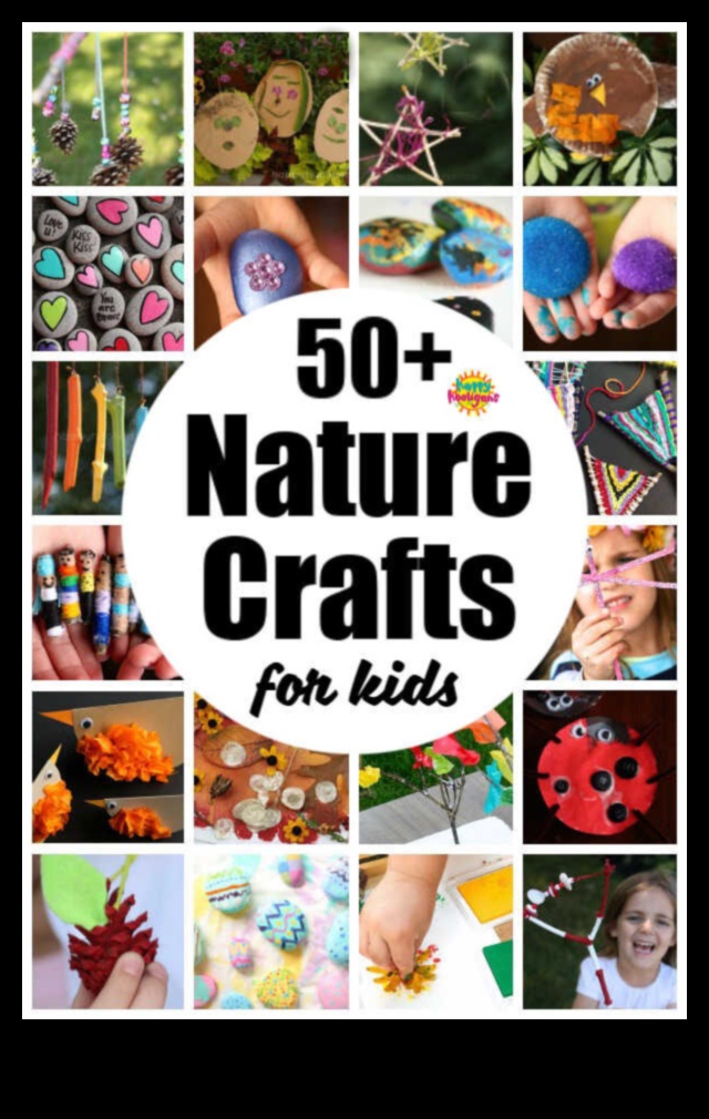 פרויקטים חינוכיים וכיפיים לילדים במלאכת טבע 3 מלאכת יד לילדים בהשראת הטבע: חקר החוץ בצורה יצירתית