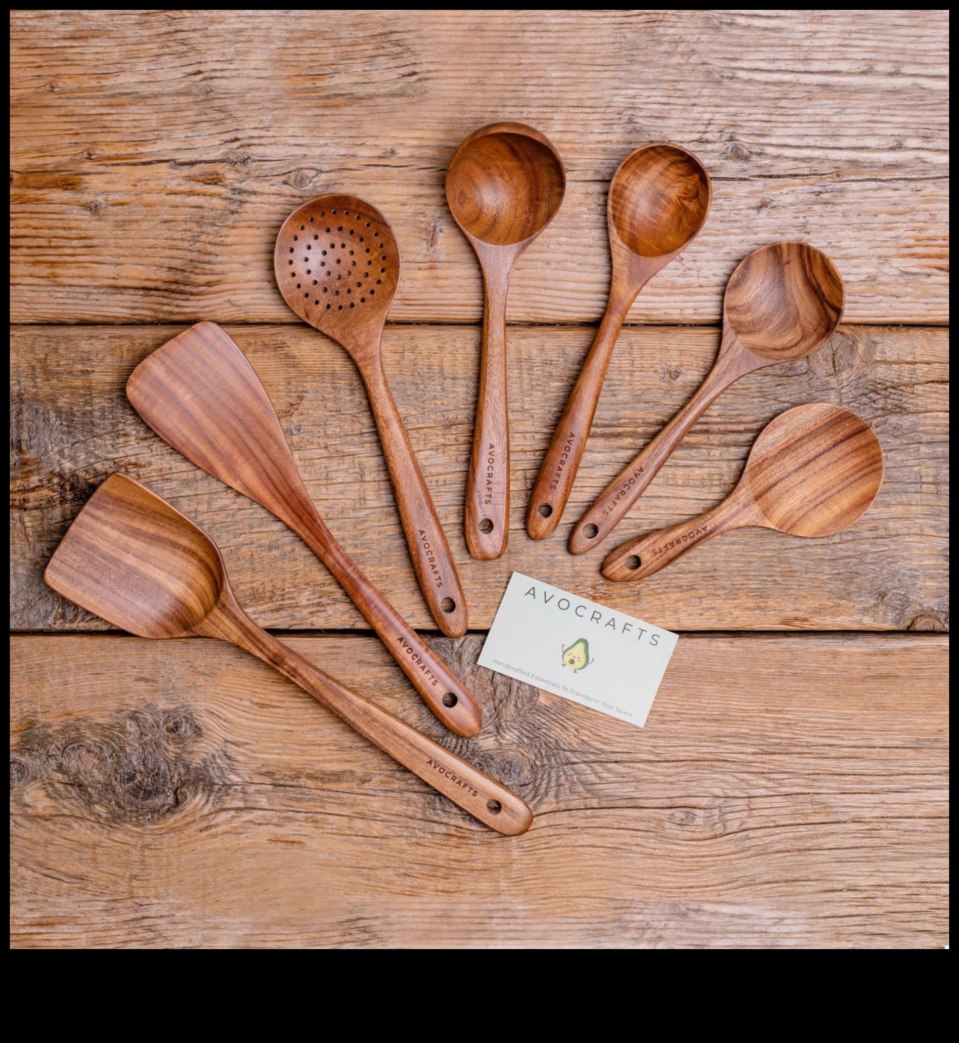 היופי של כלי מטבח מעץ בעבודת יד 3 כלי עץ בעבודת יד: יצירת כלי מטבח פונקציונליים