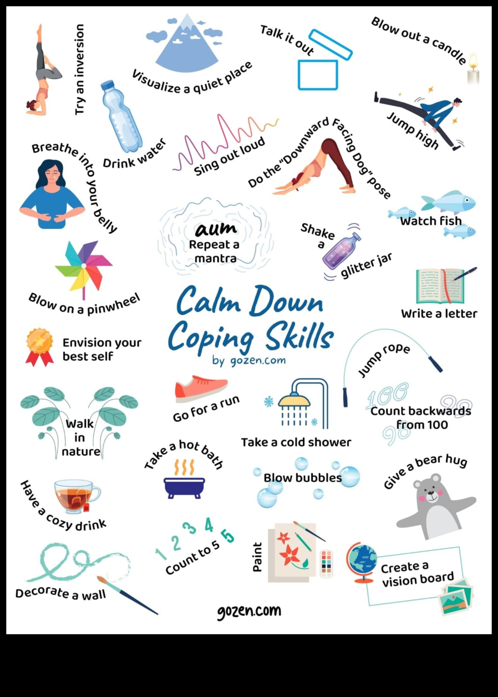 קרוב יותר רגוע: הרגע עם טכניקות קירור מרגיעות