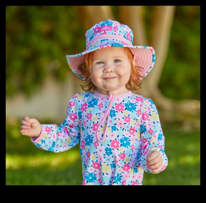 כובעים שמימיים: הגנה מפני השמש לבריאות התינוק