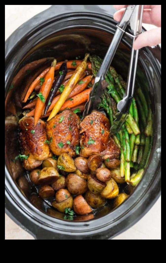 סימפוניה קולינרית: הרמוניזציה של טעמים בבישול האיטי שלך